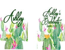 Load image into Gallery viewer, Cactus Bachelorette Party Huggers. Scottsdale Party Favors. Slim Can Cactus Birthday Party Favors! Scottsdale Slim Can Bachelorette!