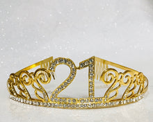 Load image into Gallery viewer, 21st Birthday Tiara