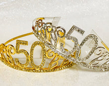 Load image into Gallery viewer, 50th Birthday Tiara
