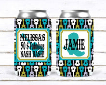 Load image into Gallery viewer, Guitar Party Huggers. Music City Bachelorette or Girl's Weekend Favors. Concert Party Coolies.Austin or Nashville Party Favors. Nash Bash!