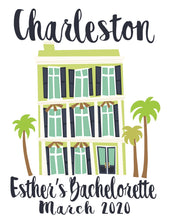 Load image into Gallery viewer, Beach House Personalized Tote Bag