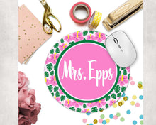 Load image into Gallery viewer, Hibiscus Mouse Pad