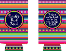 Load image into Gallery viewer, Fiesta Slim Party Huggers. Mexican Party Favors. Slim Can Fiesta Birthday Party Favors! Bachelorette Fiesta Favors! Slim Can Bachelorette!