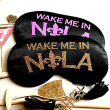 Load image into Gallery viewer, NOLA Glitter Sleep Mask
