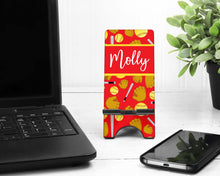 Load image into Gallery viewer, Softball Phone Stand