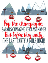 Load image into Gallery viewer, Ski Party Tote Bag