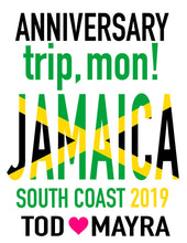 Load image into Gallery viewer, Jamaica Tote bag. Beach Party Favors! Jamaica Bachelorette or Girls Weekend Tote Bag. Beach Party Favor Bag. Jamaica Wedding favors!