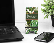 Load image into Gallery viewer, Tropical Palms Phone Stand