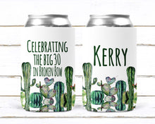 Load image into Gallery viewer, Cactus Bachelorette Party Huggers. Scottsdale Party Favors. Slim Can Cactus Birthday Party Favors! Scottsdale Slim Can Bachelorette!
