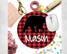 Load image into Gallery viewer, Plaid Mouse Pad