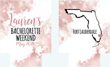 Load image into Gallery viewer, Rose Gold Party Huggers. Dirty Birthday or Bachelorette Huggers. Personalized Rose Gold Birthday Favors. Rose Gold Party Favors! NOLA Party!