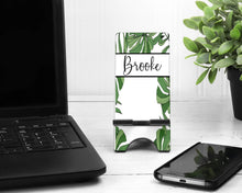 Load image into Gallery viewer, Tropical Palms Phone Stand