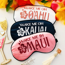 Load image into Gallery viewer, Hawaii Glitter Sleep Mask