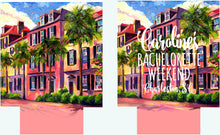 Load image into Gallery viewer, Charleston Huggers. Personalized Charleston Bachelorette Favors. Charleston Birthday Party Favors. Charleston Wedding Party Gifts.