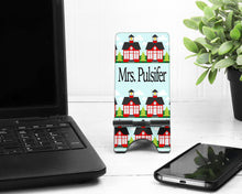 Load image into Gallery viewer, Teacher Phone Stand. Great teacher gift! Personalized phone stand! Custom Student Teacher's present! Great gift for teacher appreciation!