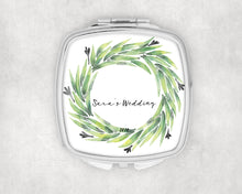 Load image into Gallery viewer, Wreath Personalized Mirror