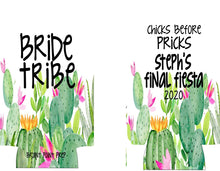 Load image into Gallery viewer, Cactus Bachelorette Party Huggers. Scottsdale Party Favors. Slim Can Cactus Birthday Party Favors! Scottsdale Slim Can Bachelorette!