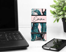 Load image into Gallery viewer, Tropical Palms Phone Stand