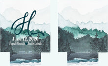 Load image into Gallery viewer, Mountain Party Can Huggers. Colorado Wedding Favors. Asheville Bachelorette Favors. Colorado Bachelorette Party Huggers! Mountain Wedding