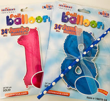 Load image into Gallery viewer, Number Birthday Party Balloons