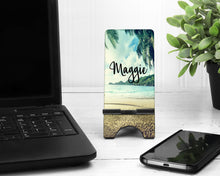 Load image into Gallery viewer, Tropical Palms Phone Stand