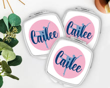 Load image into Gallery viewer, Ballet Personalized Makeup Mirror
