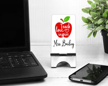 Load image into Gallery viewer, Teacher's Apple Phone Stand