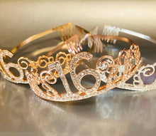 Load image into Gallery viewer, 16th Birthday Tiara