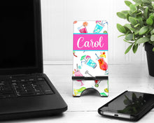 Load image into Gallery viewer, Tropical Drinks Phone Stand