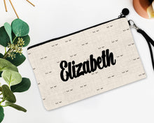 Load image into Gallery viewer, Eyelash Make up bag. Great Summer Bachelorette or Girls Weekend Favors. Make up bag Summer Party Favors! Summer Party Gifts!