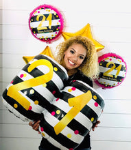 Load image into Gallery viewer, Any Birthday 4" Satin Sash