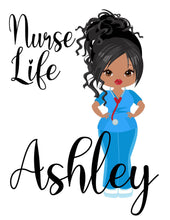 Load image into Gallery viewer, Nurse Life Personalized Tote Bag