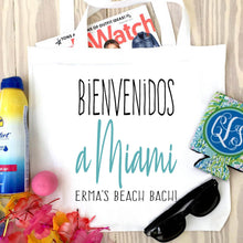 Load image into Gallery viewer, Miami Personalized Tote Bag