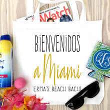 Load image into Gallery viewer, Miami Personalized Tote Bag