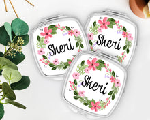 Load image into Gallery viewer, Bridesmaid Personalized Makeup Mirror