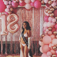 Load image into Gallery viewer, Birthday Girl Glitter Vinyl Sash