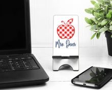 Load image into Gallery viewer, Teacher's Apple Phone Stand