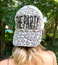 Load image into Gallery viewer, Distressed Leopard Party Hat
