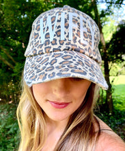Load image into Gallery viewer, Distressed Leopard Party Hat