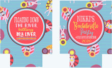 Load image into Gallery viewer, Float trip Personalized Huggers. Lake or River Party Favors. Float Trip Favors! Birthday or Bachelorette Tubing Party Favors!