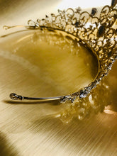 Load image into Gallery viewer, Fancy tiara, Quinceanera crown, Birthday Party Tiara, Birthday Girl Crown, Birthday Tiara, Princess crown, Bridal Tiara crown, Wedding tiara