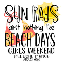 Load image into Gallery viewer, Lake Days Hangover Recovery Totes. Personalized Oh Shit Kits! Custom EMPTY Lake Party Hangover Gift Bag. Beach Vacation favors.