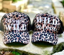Load image into Gallery viewer, Leopard Trucker Hat | Birthday Trucker Hat | Bachelorette Party Hat | Leopard Party Hat | Bride to Be Hat | Bride Hat |