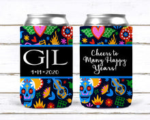 Load image into Gallery viewer, Fiesta Party Huggers. Bachelorette Favors. Engagement Party! Slim Can Fiesta Birthday Party Favors! Down to Fiesta! Slim Can Bachelorette!