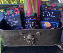 Load image into Gallery viewer, Fiesta Party Huggers. Bachelorette Favors. Engagement Party! Slim Can Fiesta Birthday Party Favors! Down to Fiesta! Slim Can Bachelorette!