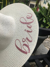 Load image into Gallery viewer, Bachelorette Boho Beach Hat