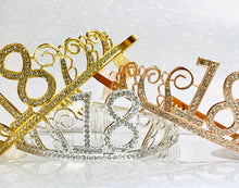 Load image into Gallery viewer, 18th Birthday Tiara