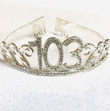 Load image into Gallery viewer, 103rd Birthday Tiara