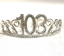Load image into Gallery viewer, 103rd Birthday Tiara