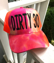 Load image into Gallery viewer, Bright Tie Dye Trucker Hat